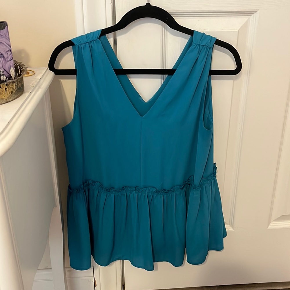 Turquoise Loft shirt